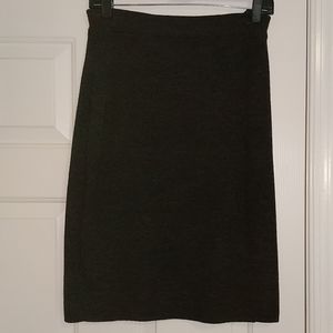 Valerie Stevens long line wool skirt